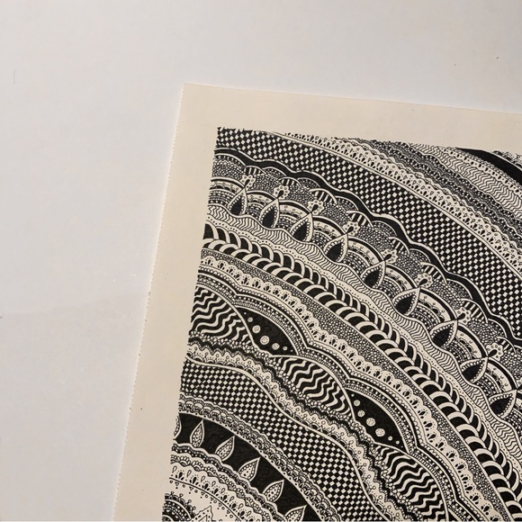 Detailed pattern art - Picture 2 of 4